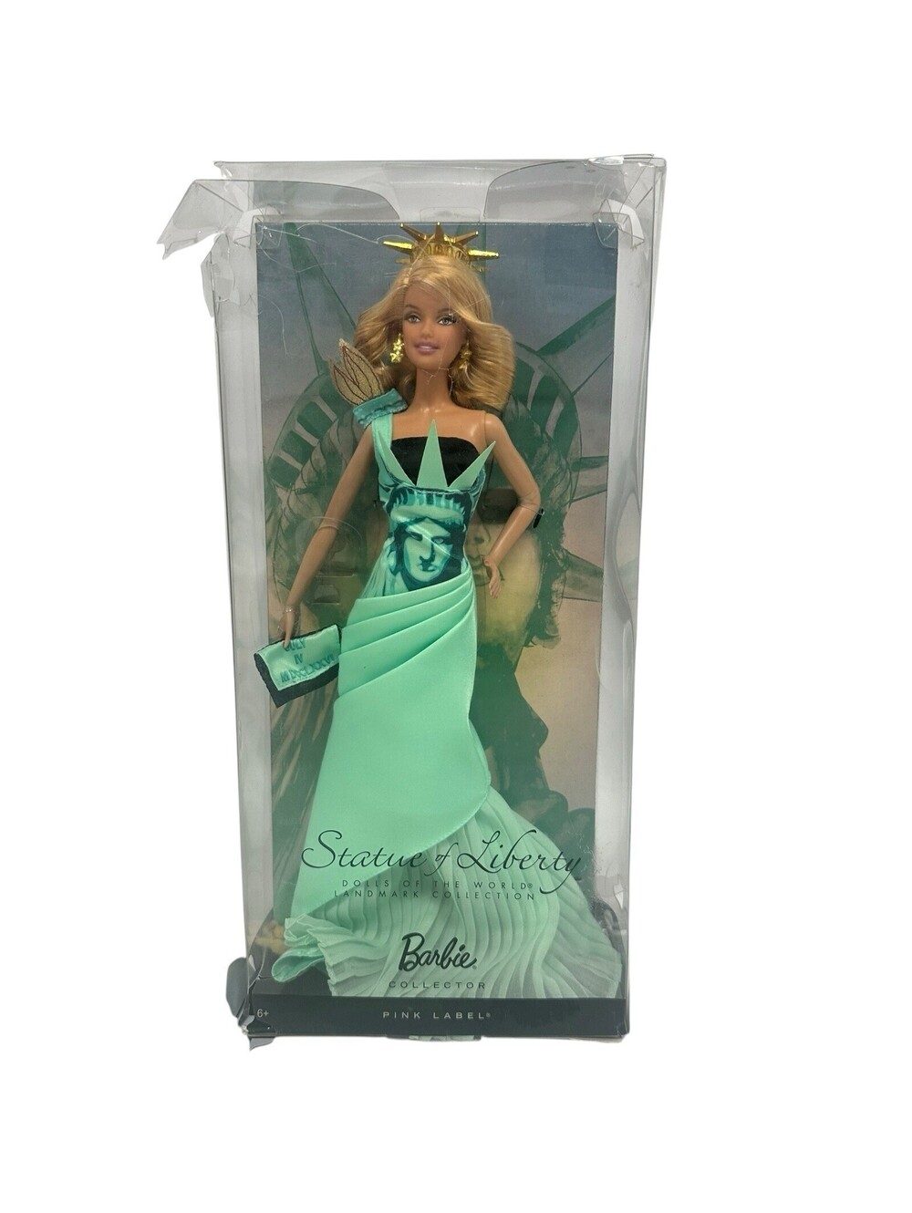 Statue of Liberty Barbie Landmark Dolls of the World Barbie Collector NIB NEW